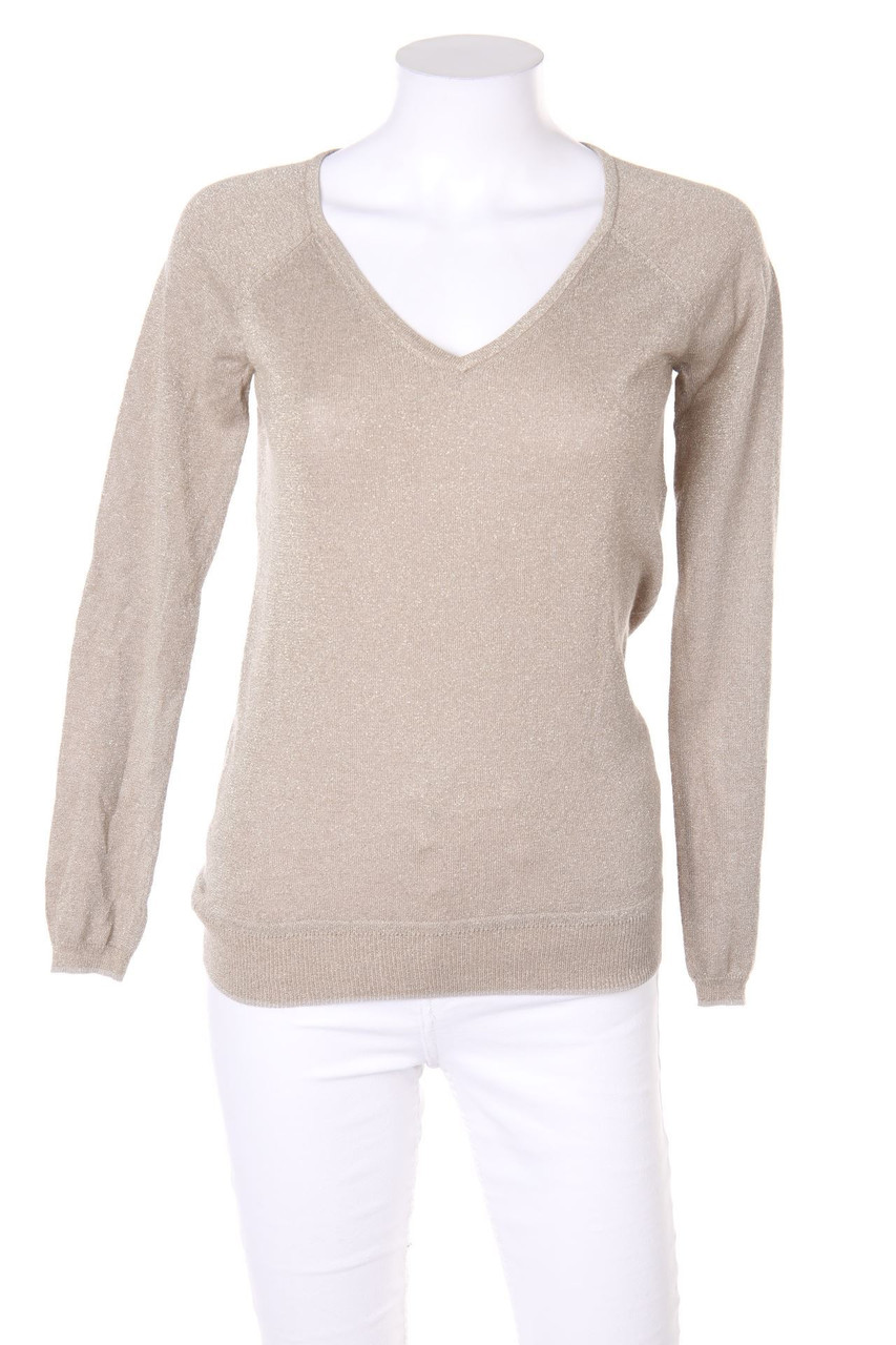 KOOKAI - Glitzer-Strick-Pullover - D 34