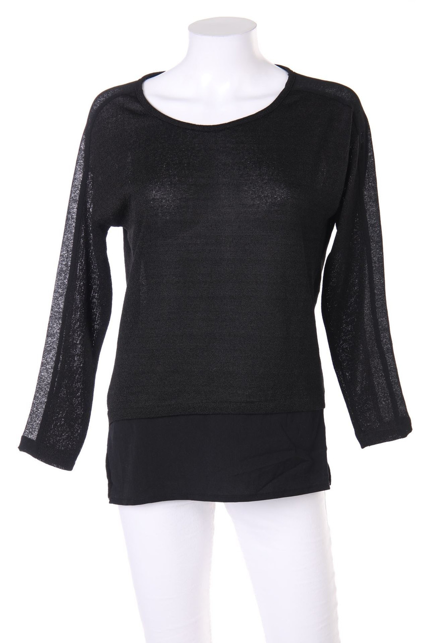 ZARA - Strick-Pullover im Layer Look - S