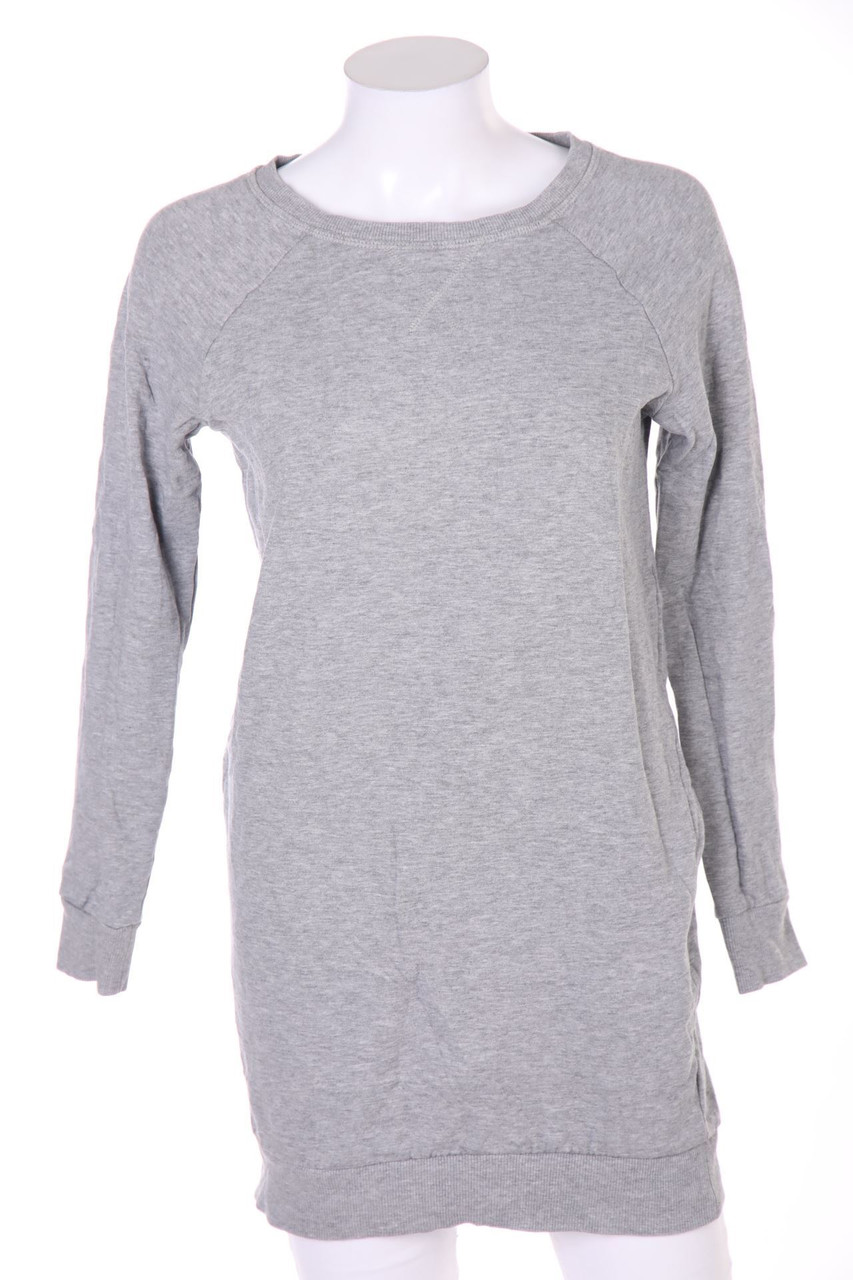 bonprix collection - Long-Sweatshirt mit Logo-Applikation - D 32-34