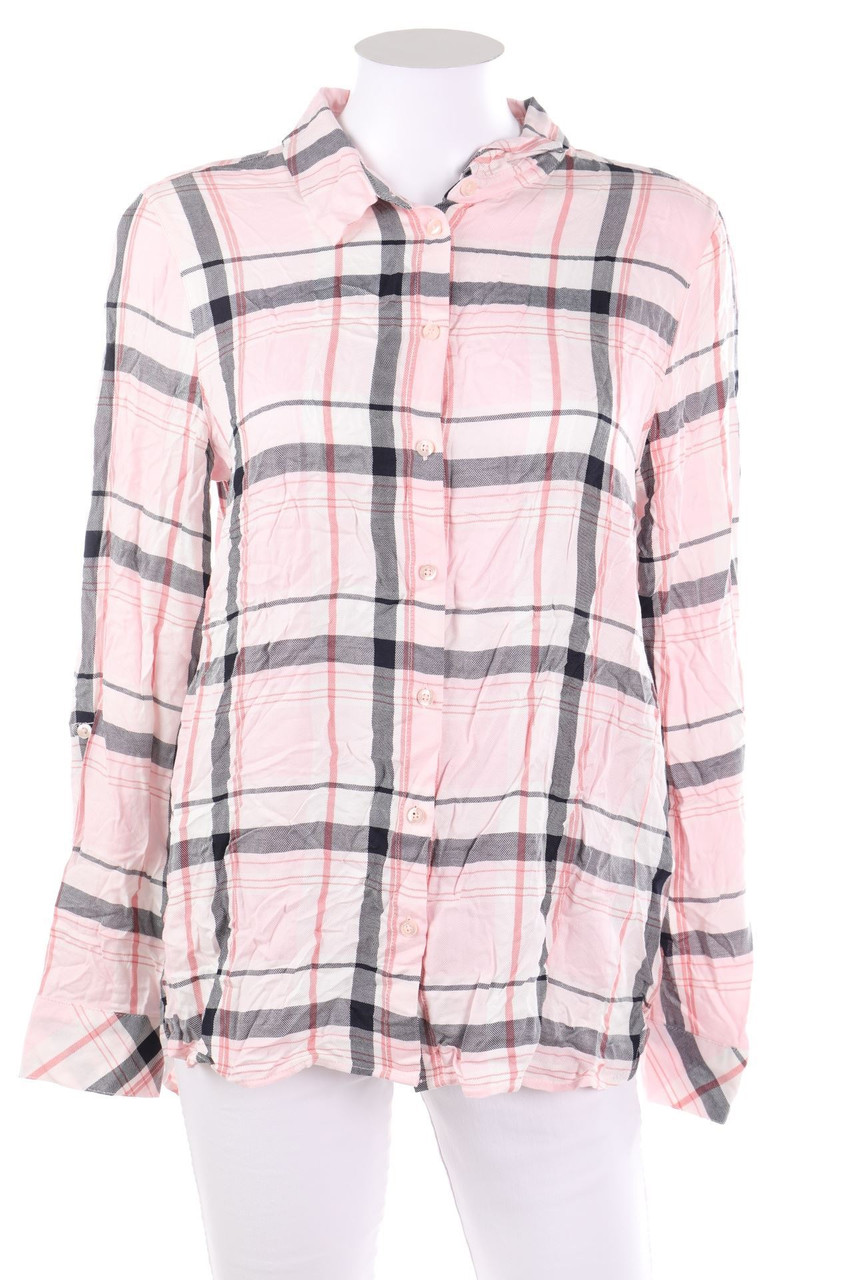 Street One - Hemd-Bluse mit Karo-Muster - D 38