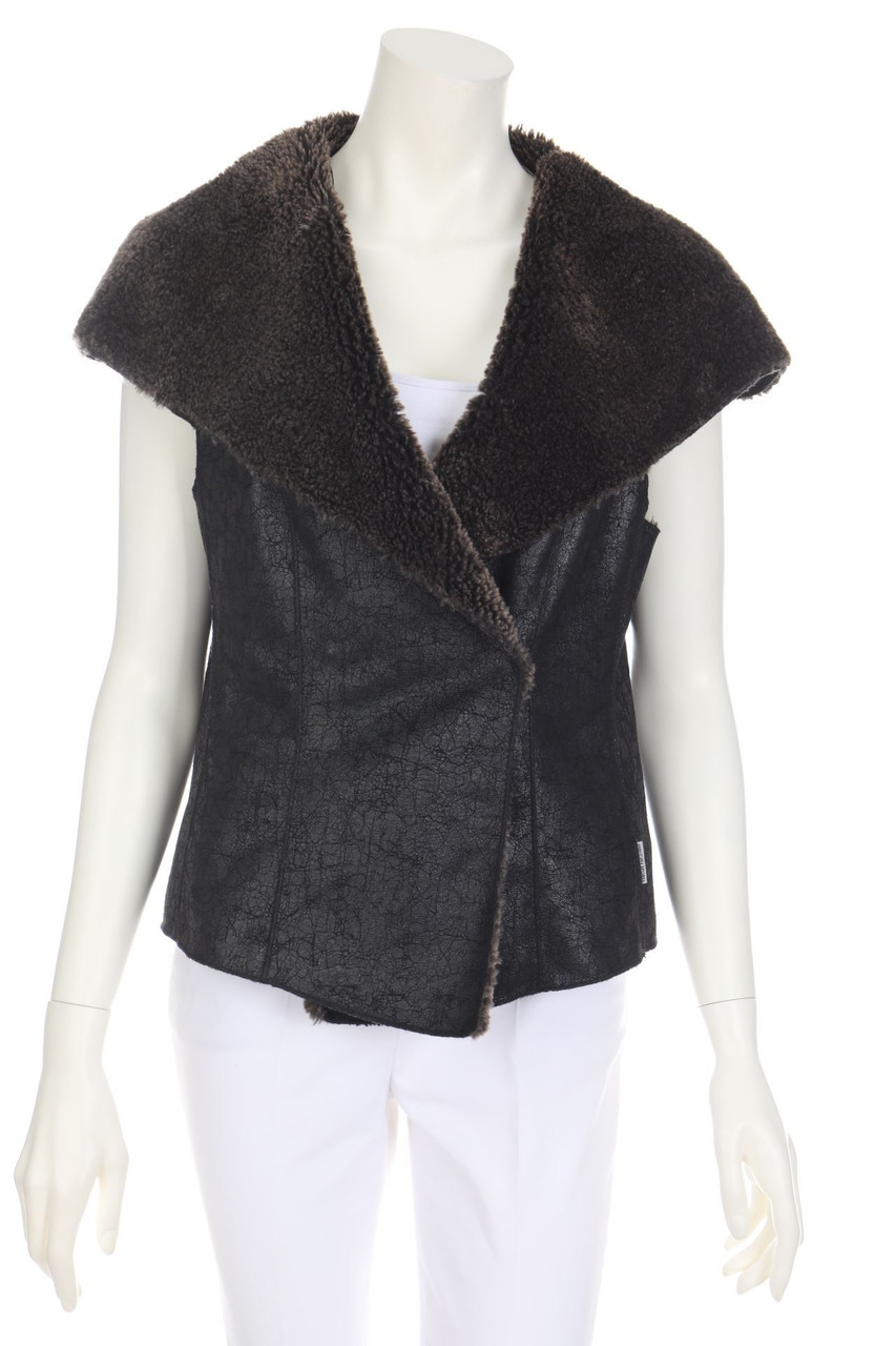 MARC CAIN SPORTS - Faux Shearling-Weste - D 38
