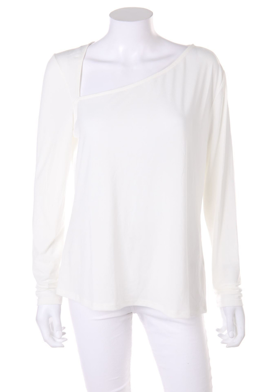 H&M - Bluse mit asymmetrischem Schnitt - XL