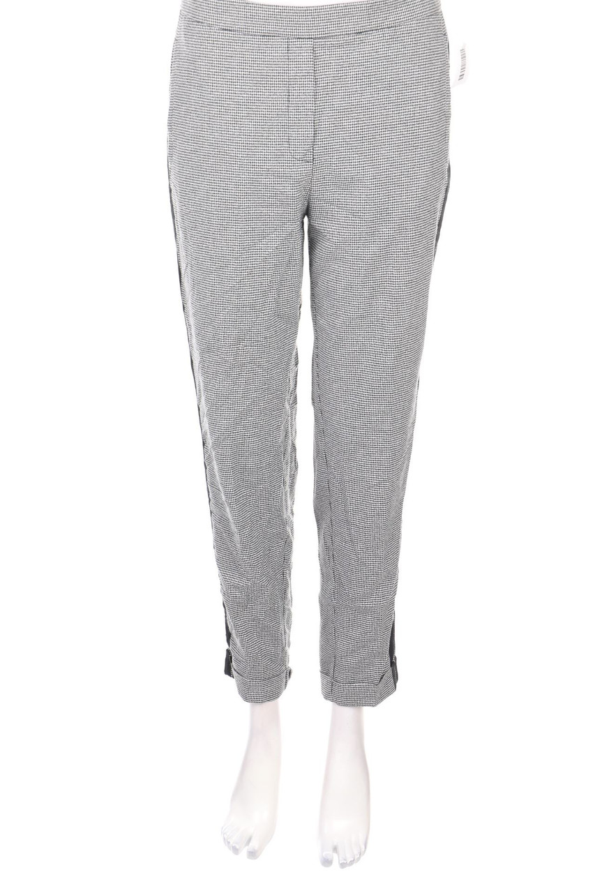 MANGO - Jogger-Hose mit Karo-Muster - S
