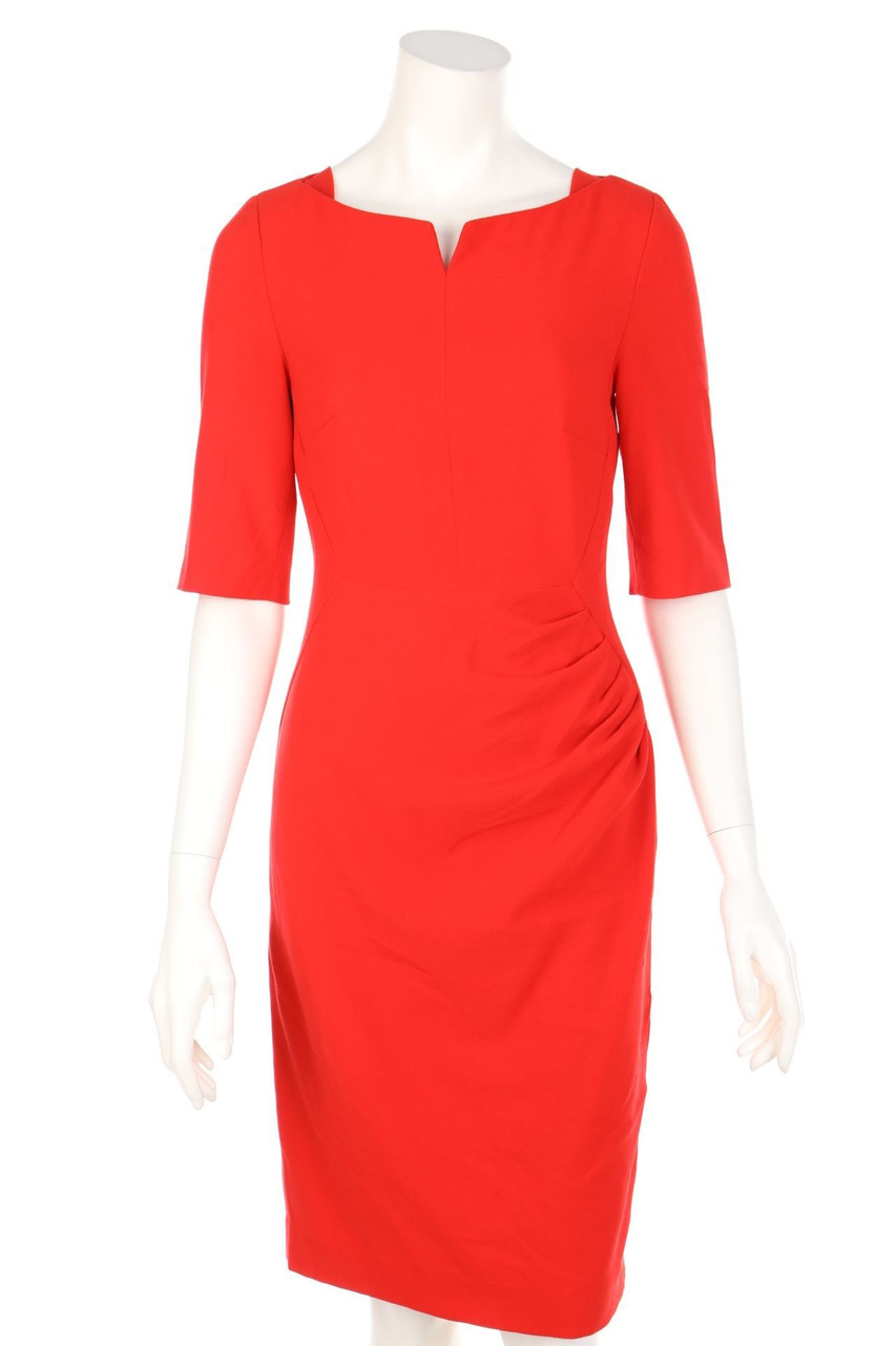 L.K. Bennett - Cocktail Dress, Pleated - D 34