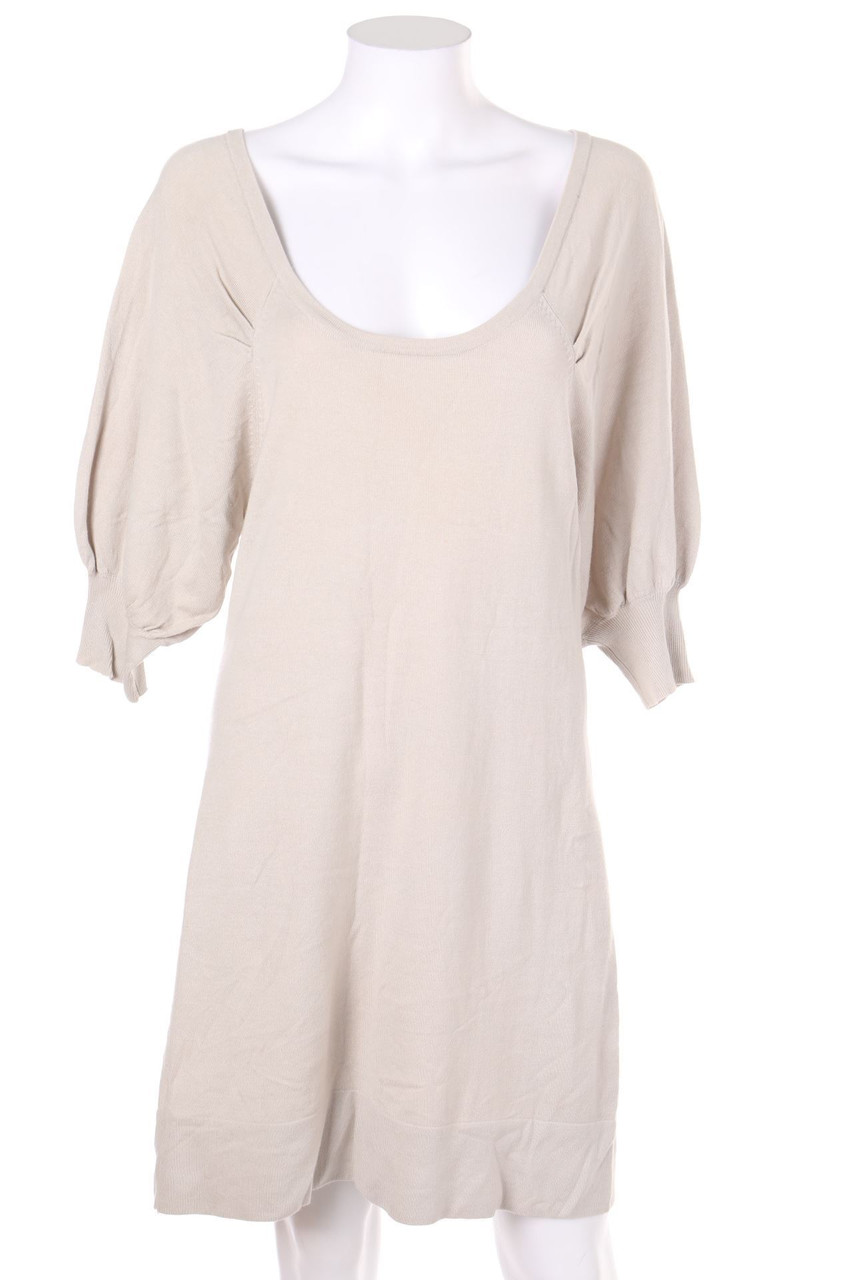 MANGO - Strickkleid mit tiefem Ausschnitt - M