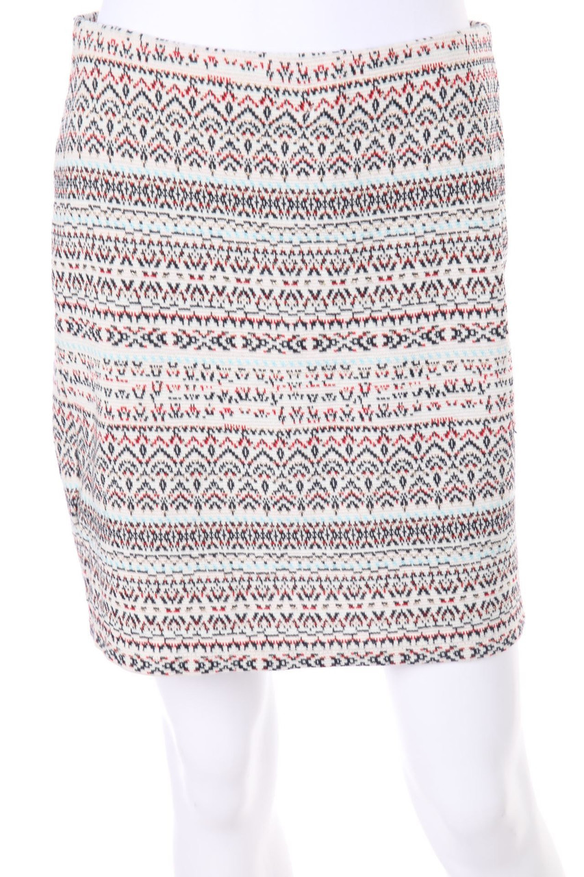 promod - Mini-Strickrock mit Muster - S