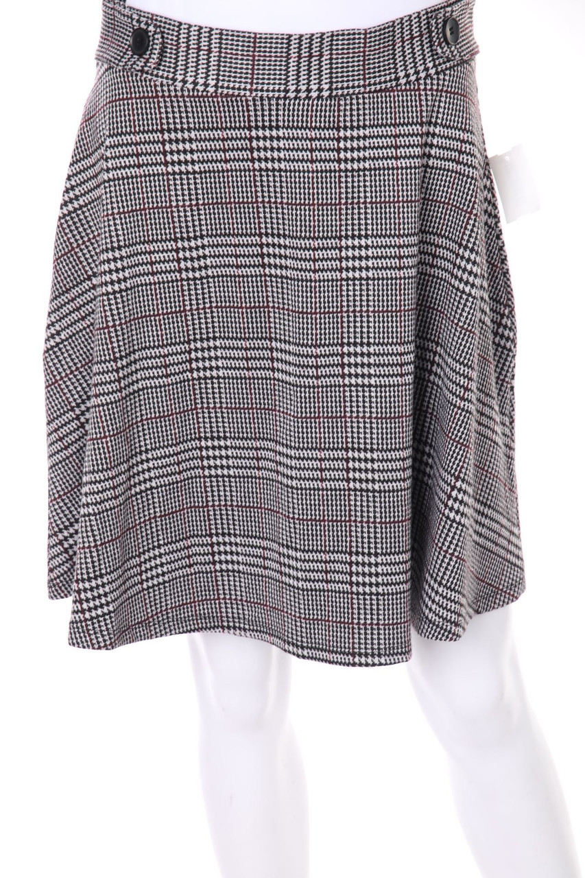 ESPRIT - Rock mit Karo-Muster - M