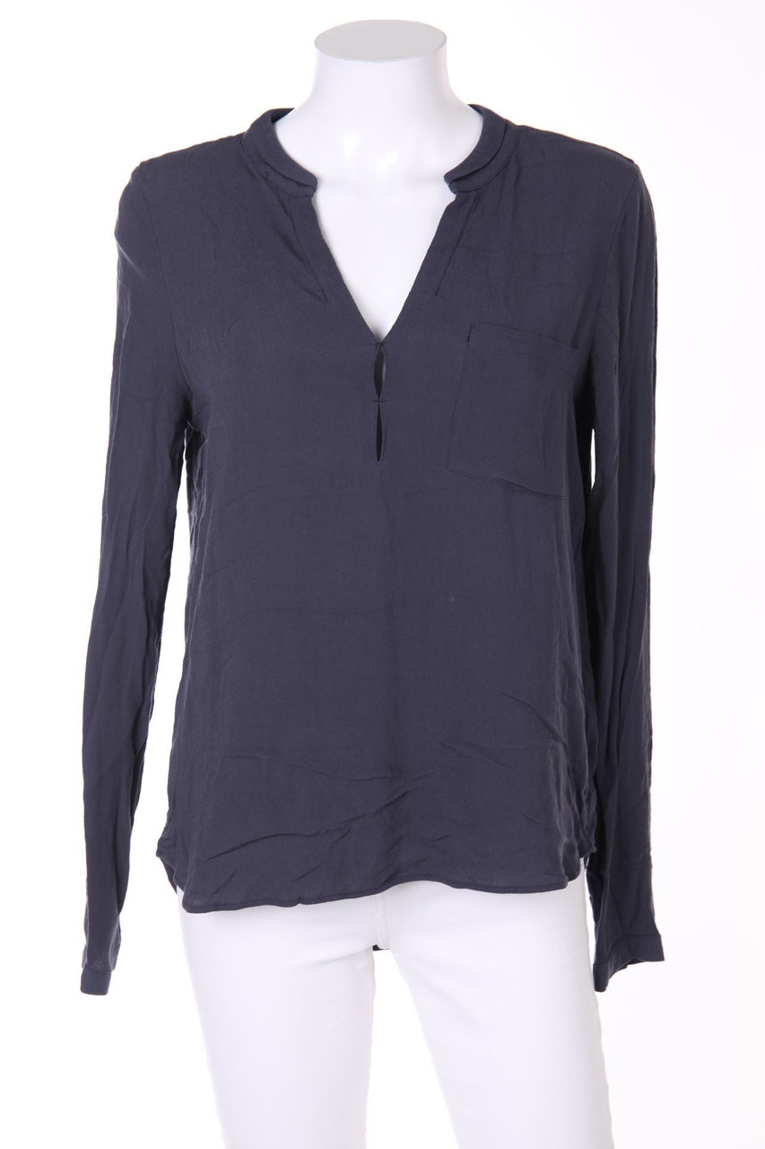 KappAhl - Blouse with Keyhole - D 36