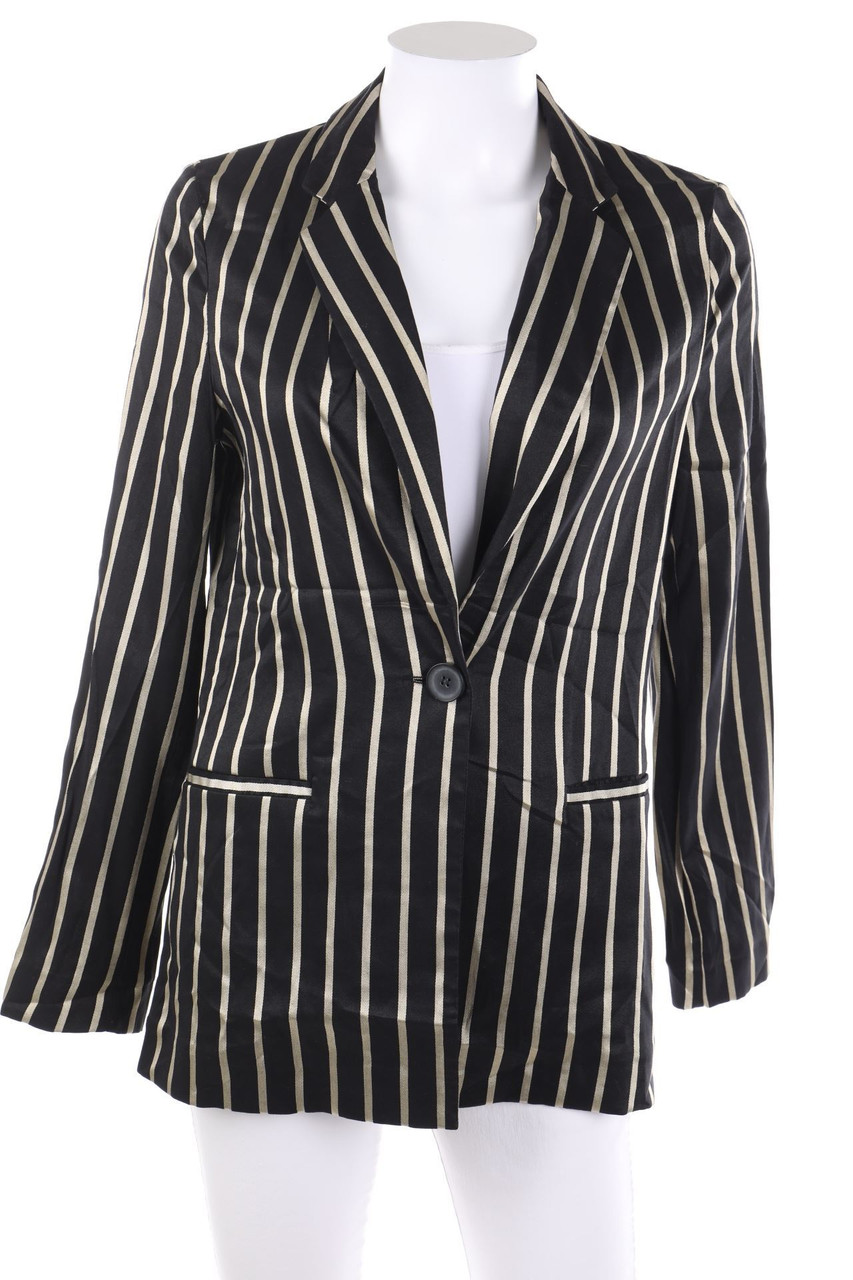 H&M - Blazer mit Reverskragen mit Streifen - D 34