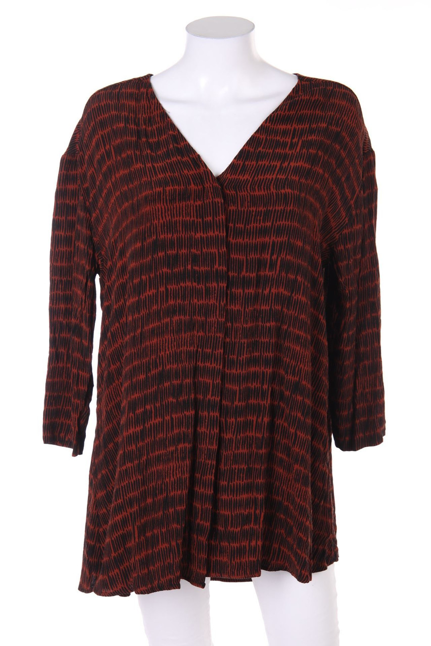 MANGO MNG CASUAL - Oversize-Bluse mit Print - XS