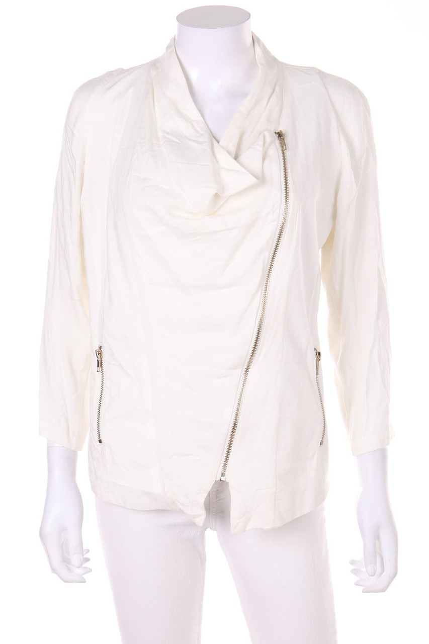 zebra - Jacket with Cowl Neck - L