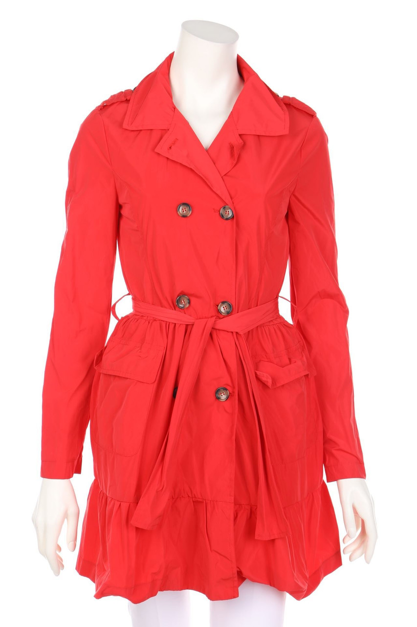 CRISTINA GAVIOLI - Mantel mit Gürtel - D 36