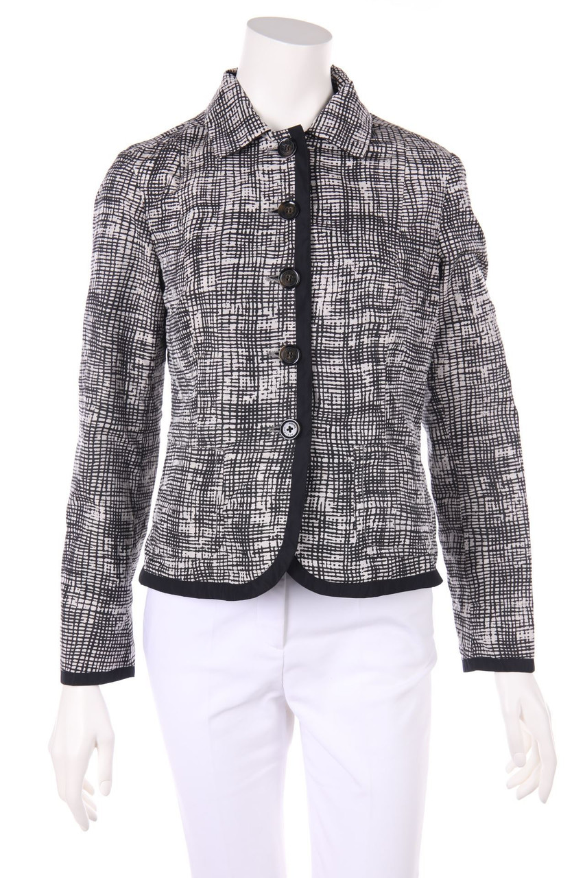 Max Mara WEEKEND - Wende-Blazer-Jacke mit Karo-Muster - D 36
