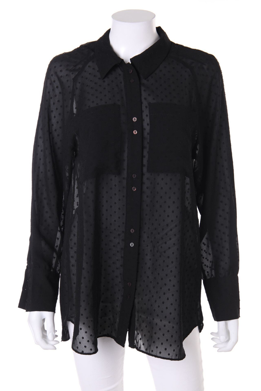 ZARA TRF - Bluse mit Punkten - XS