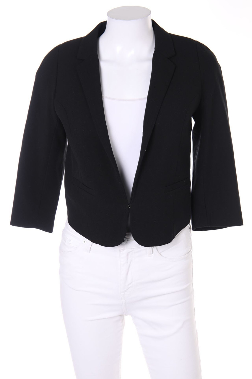 H&M - Cropped-Blazer mit 7/8-Ärmel - D 34