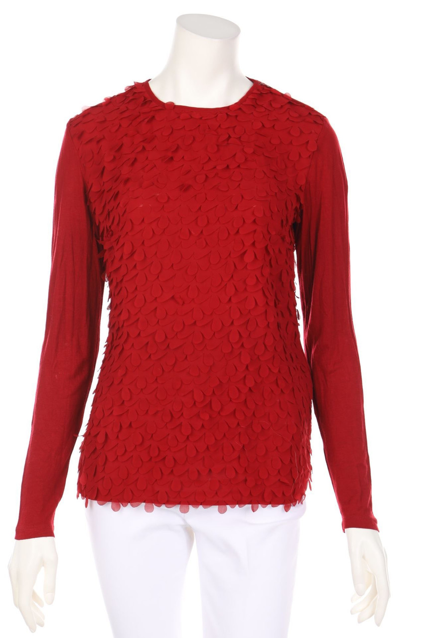 ADOLFO DOMINGUEZ - Bluse mit Applikationen - S