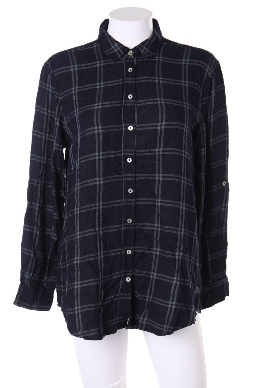 OPUS - Shirt Blouse, Checked - D 38-40