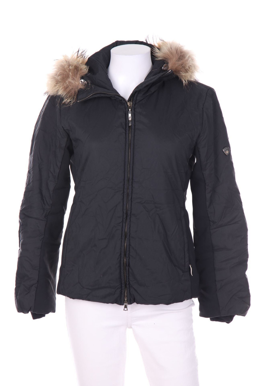 POST CARD - wattierte Jacke mit Echt-Pelz-Besatz - D 34