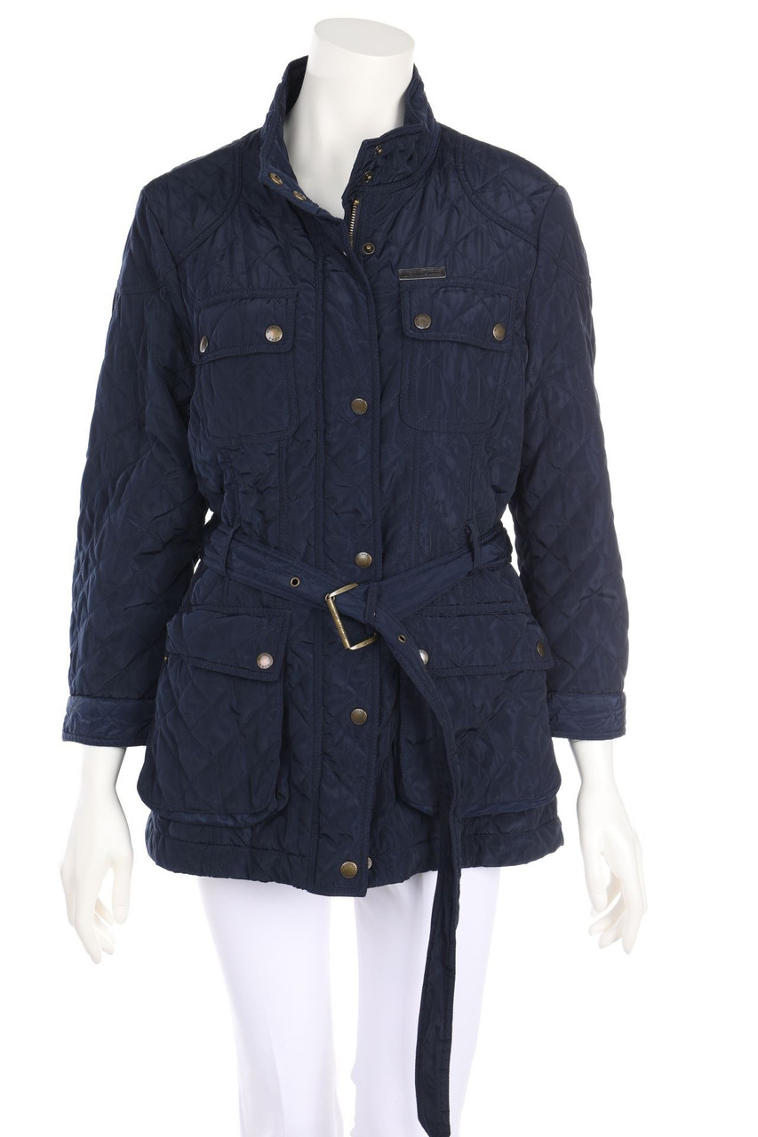 MICHAEL MICHAEL KORS - Quilted Jacket with Logo Application - L