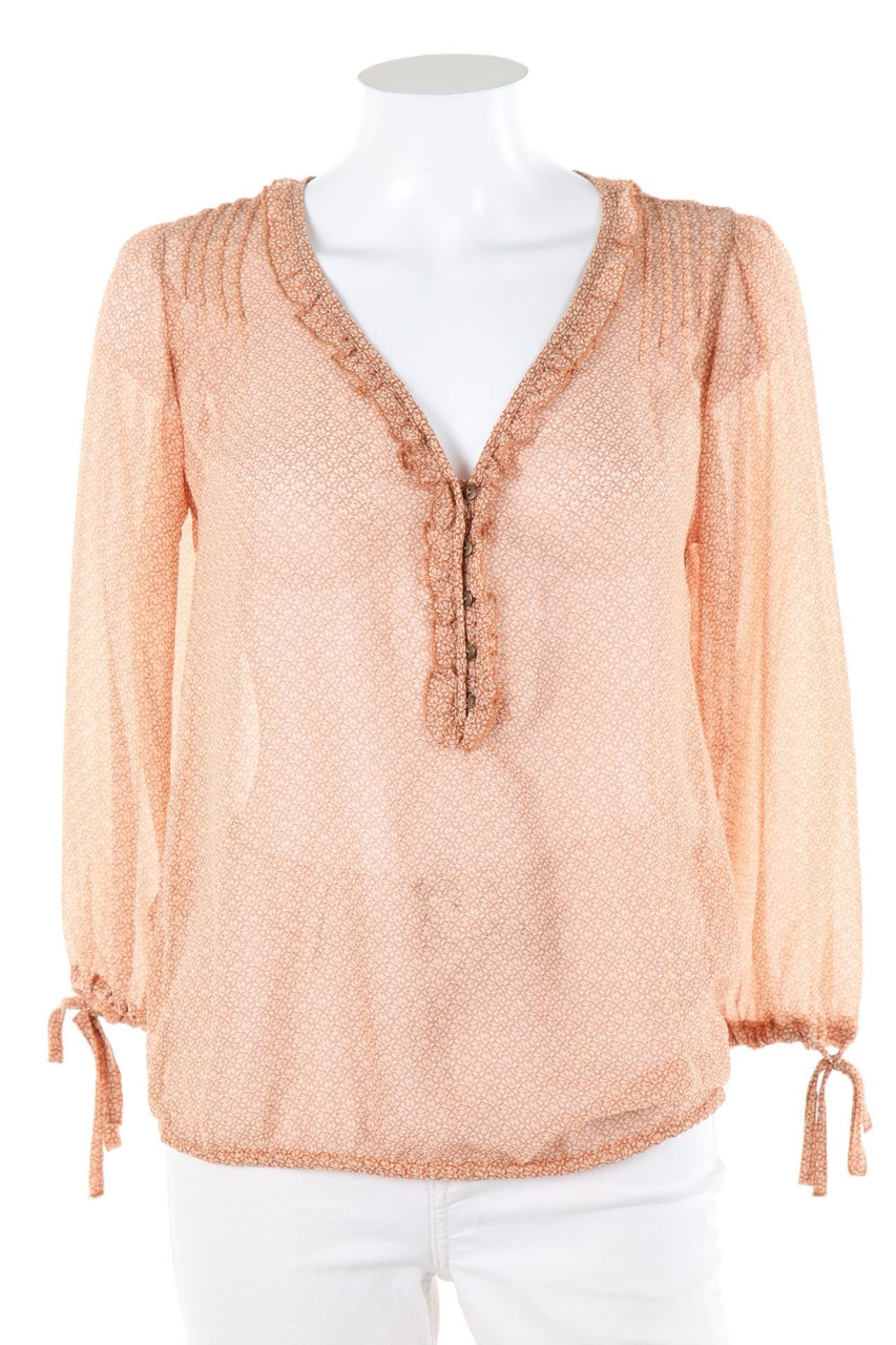 ZARA - Tunika-Bluse mit Print - M