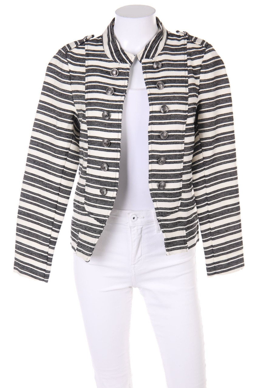 ONLY ONE - Jacket, Military Style with Stripes - D 38
