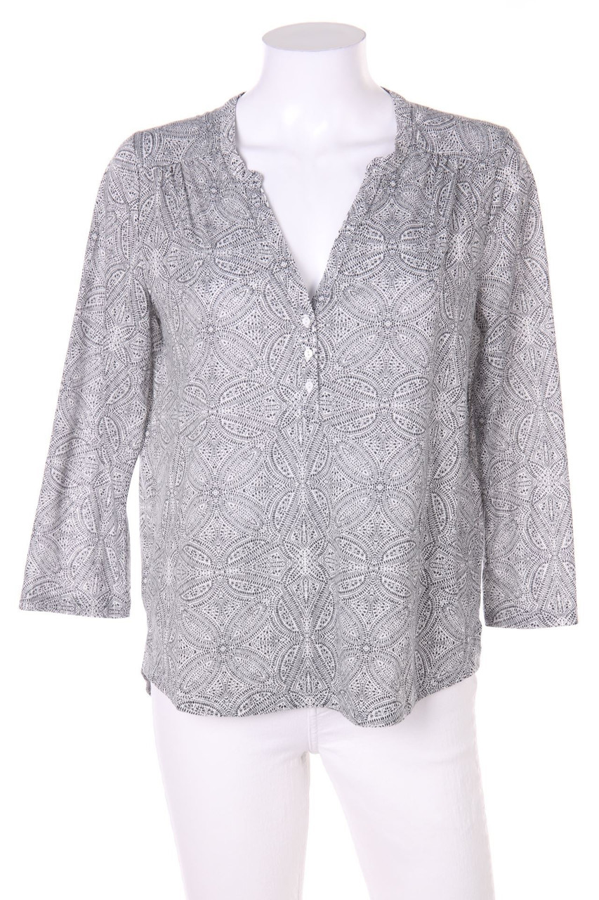 H&M - Tunika-Bluse mit Print - S