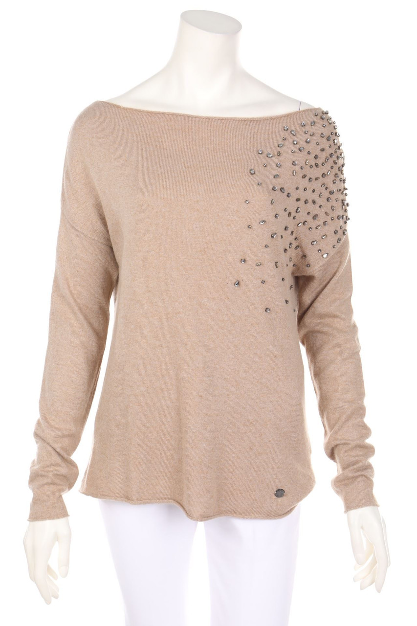 Fairly - Pullover with Angora with Jewelry Stones - D 38