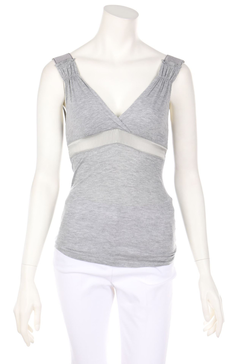 SCHUMACHER - Top with Silk Details - XS