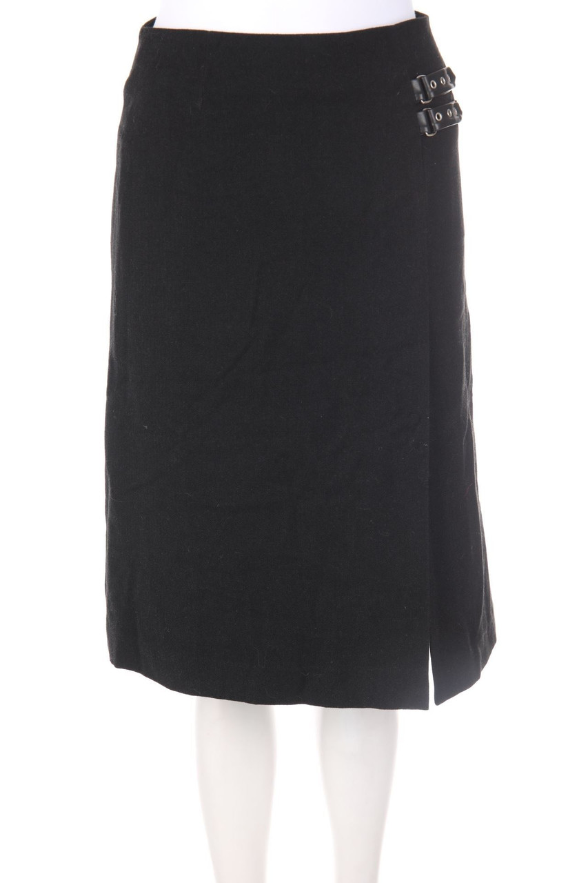 MSSR la mode sans se ruiner - Skirt with Faux Leather Details - D 36