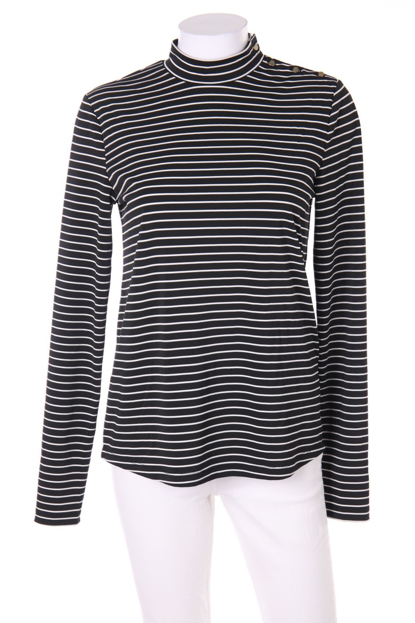 LINDEX - Longsleeve-Shirt with Stripes - S