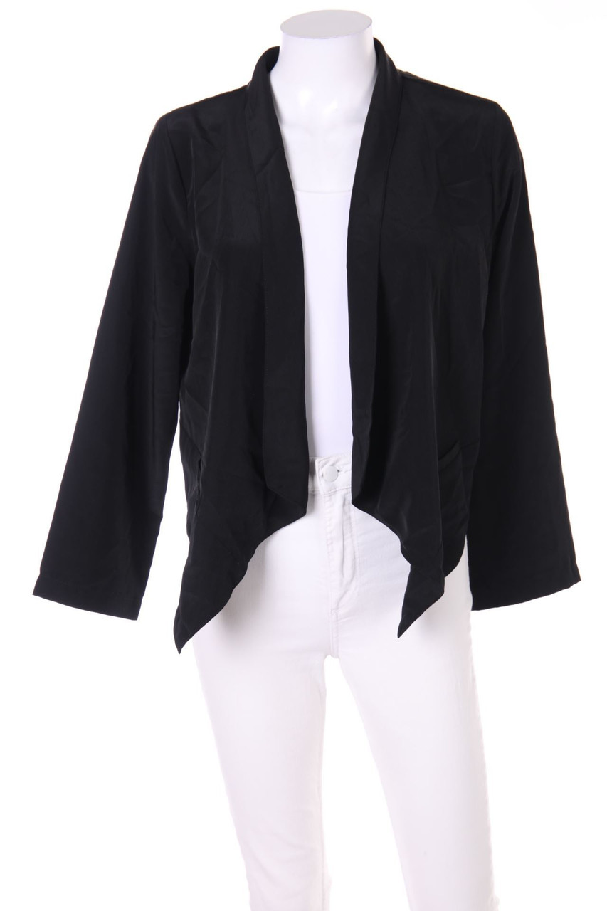 gina tricot - Cropped-Blazer mit asymmetrischem Schnitt - D 36