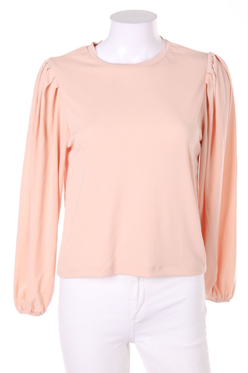 MANGO SUIT - Longsleeve-Shirt mit Falten - XXS