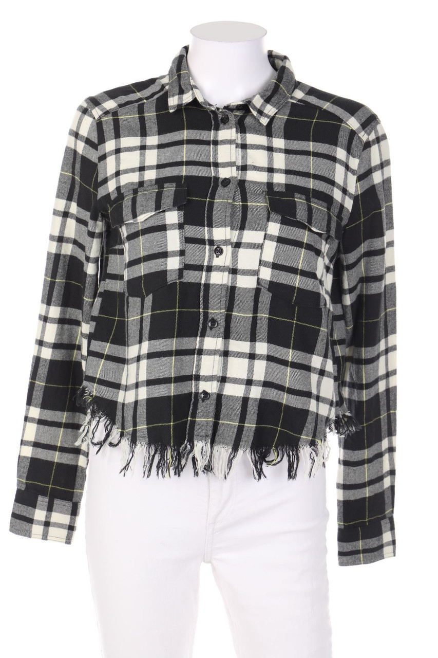 H&M - Bluse mit Tartan-Muster - D 34