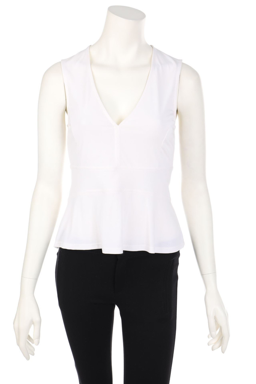 BCBG MAXAZRIA - Top mit tiefem Ausschnitt - XXS