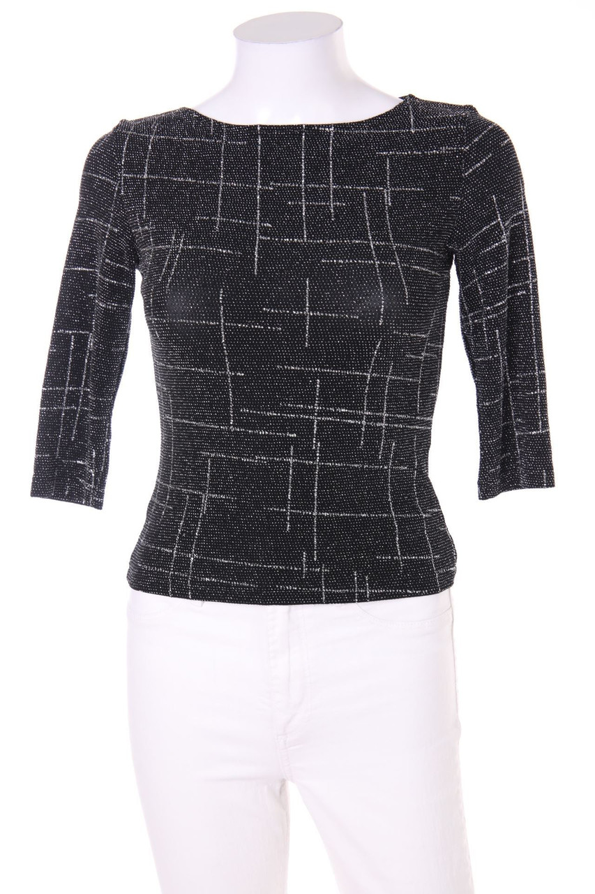 Pimkie - Glitzer-3/4-Arm-Shirt - D 34