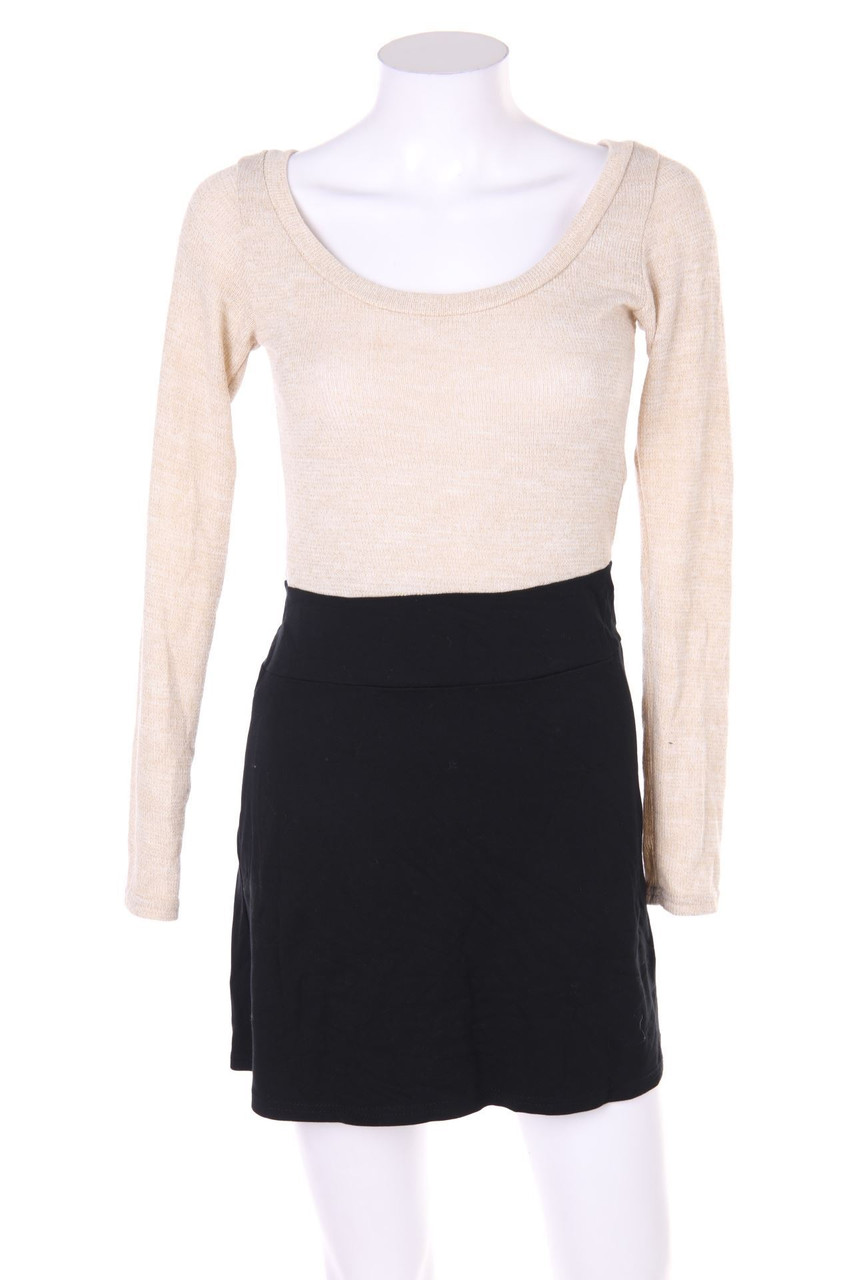 VERT de RAGE - Two Tone-Kleid mit Metallic-Effekt - S