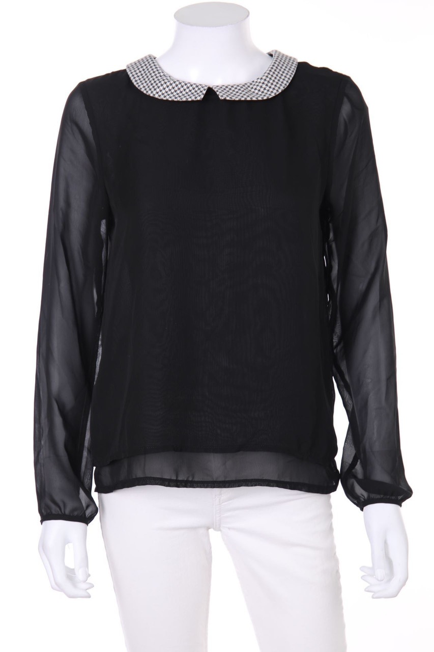 CLOCKHOUSE by C&A - Chiffon-Bluse im Layer Look - D 36