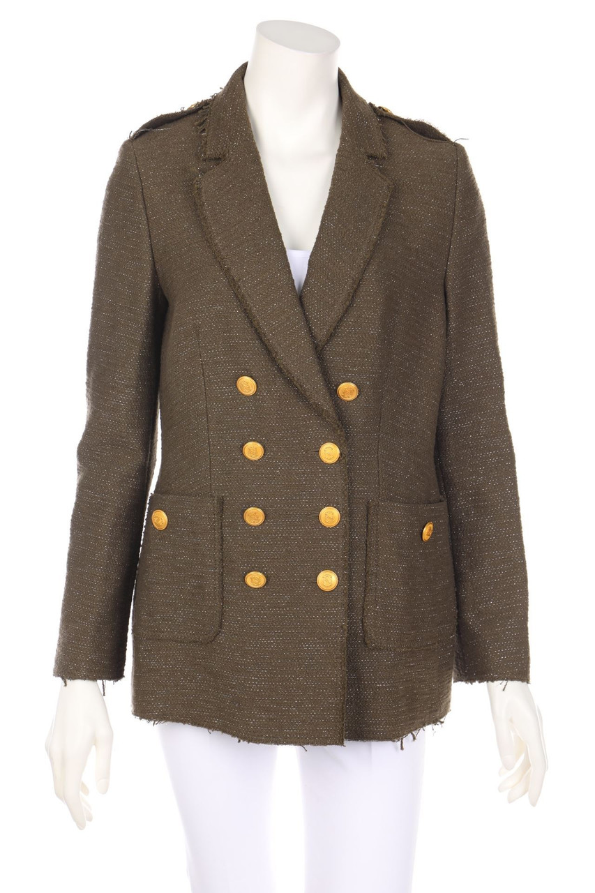 MANDARIN - Glitter-Blazer with Logo Buttons - D 40