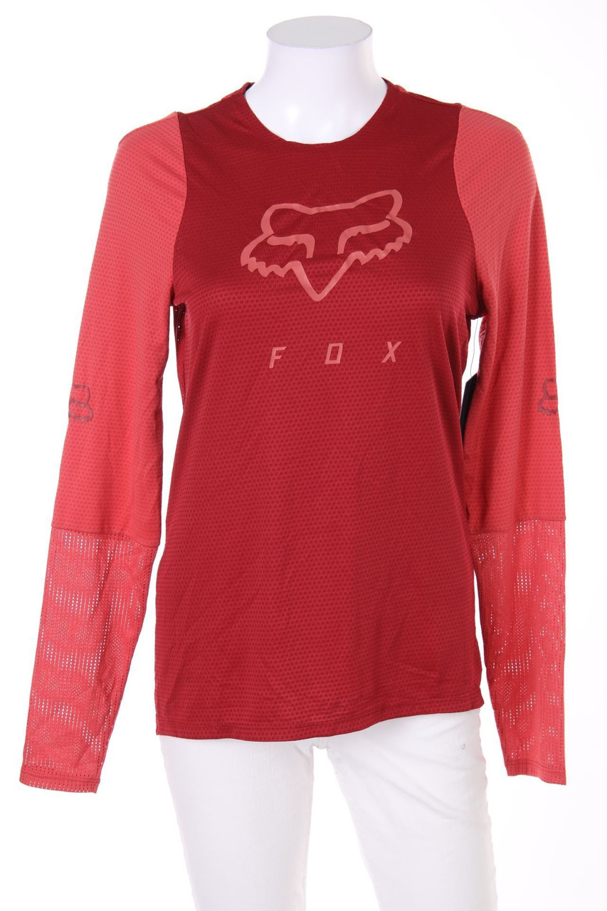 FOX - Sport Longsleeve-Shirt with Logo-Print - XS