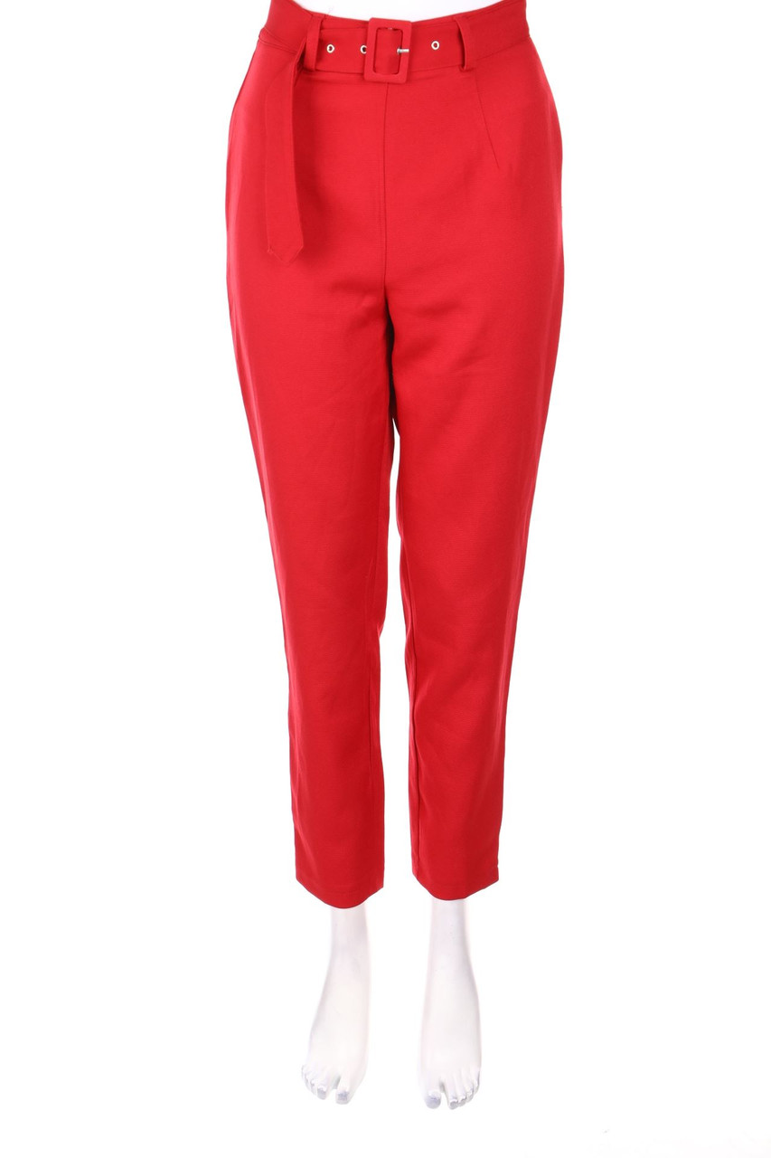 MISSGUIDED - High Waist-Pants with Belt - D 32