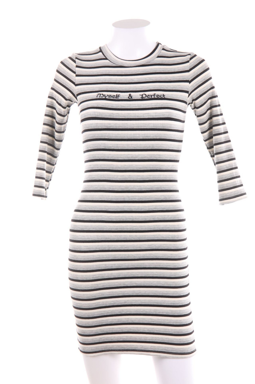 Bershka - dress with Embroideries - S