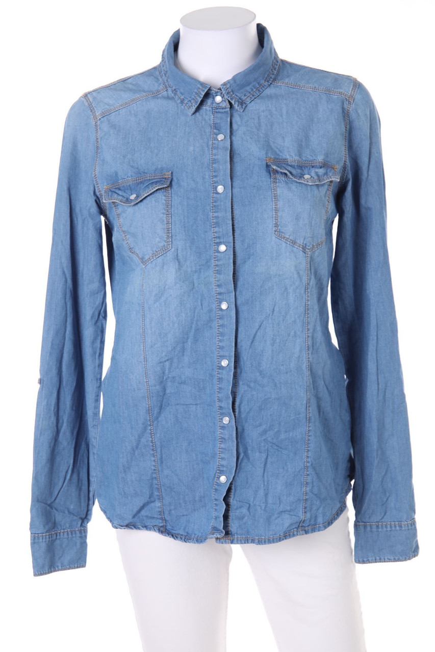 Chicorée - Blouse with Patch Pockets - M