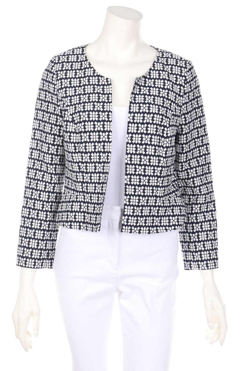 comma - Blazer mit Muster - D 36