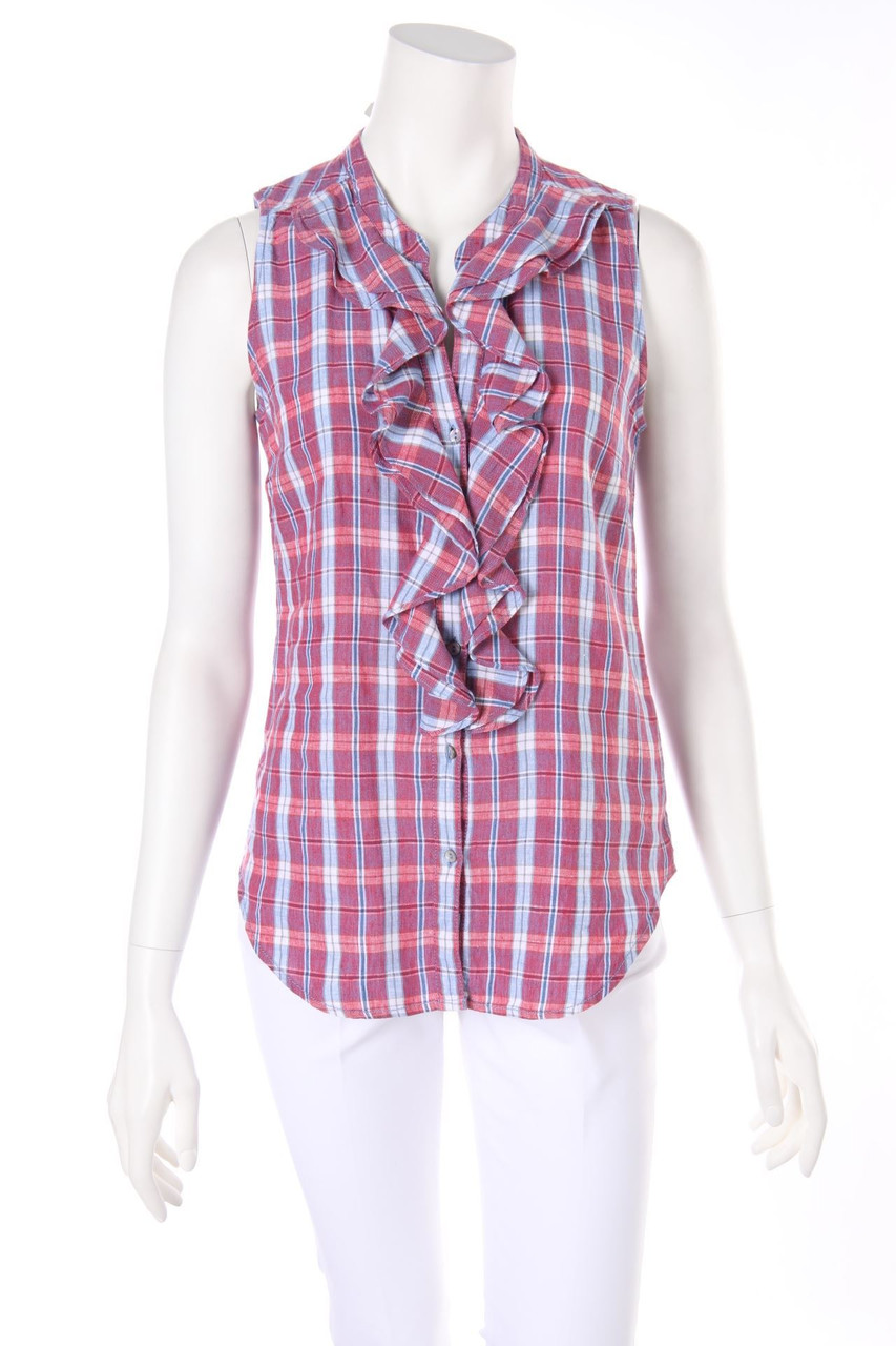 Marc O´Polo - Linen Blouse with Volants - D 34