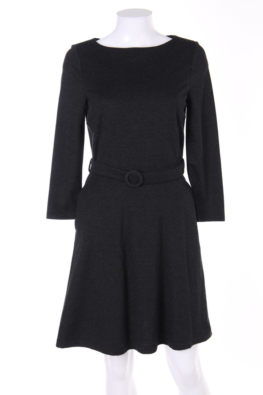 zero - Jersey-Kleid mit Gürtel - D 34