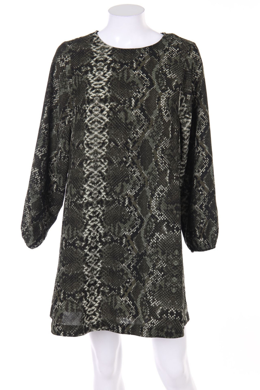 H&M - Kleid mit Animal-Print - D 34