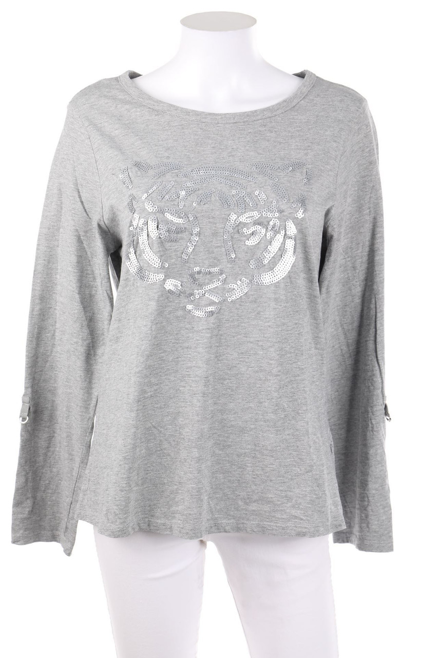 Chicorée - Longsleeve-Shirt with Sequins - L