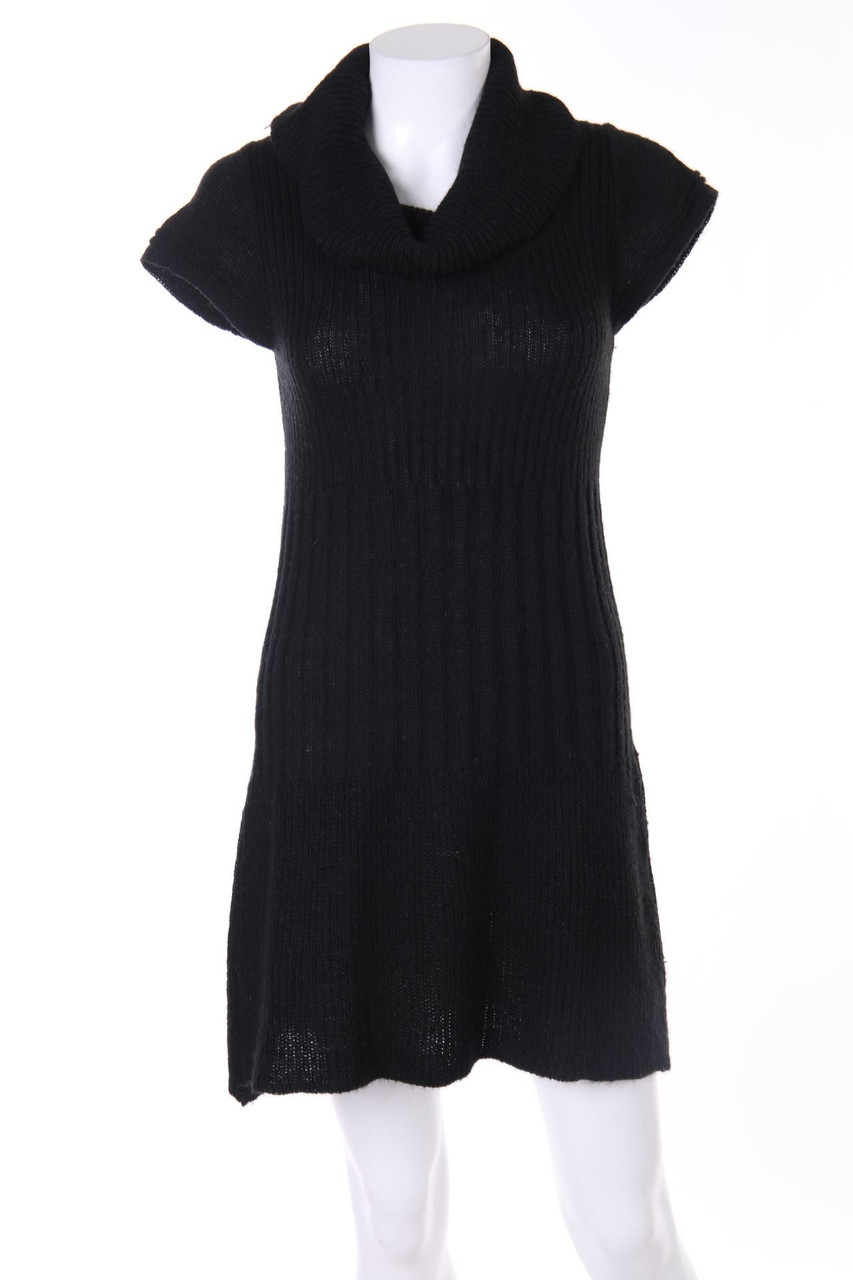 No Label - Knit-Mini Dress with Crewneck - D 36