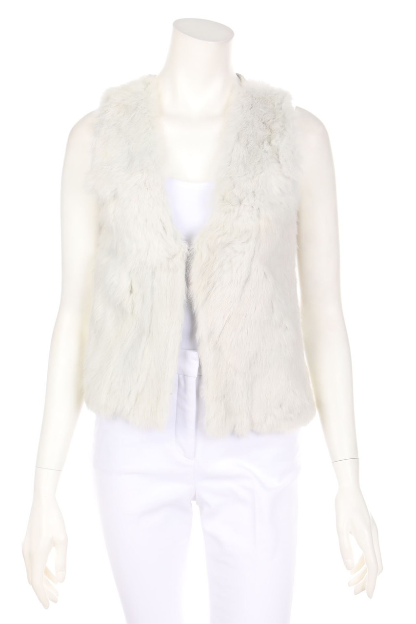 yaya collection - Pelz-Weste mit Angora - M