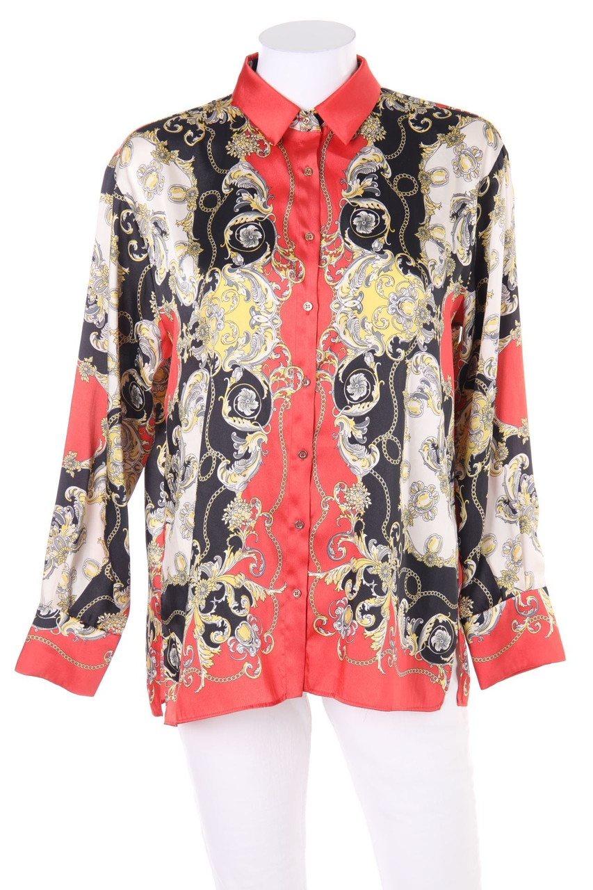 ZARA WOMAN - Hemd-Bluse mit Print - XS